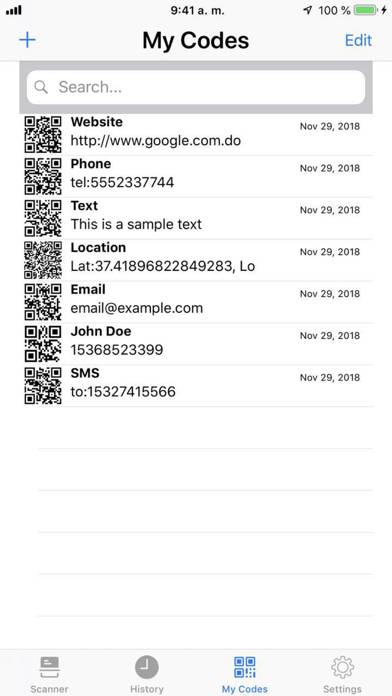 QR Code Reader (Premium) Schermata dell'app #5