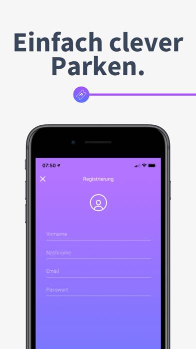 PARCO – Einfach clever Parken App-Screenshot