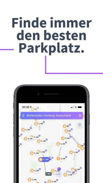 PARCO – Einfach clever Parken App-Screenshot