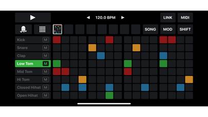 OCTACHRON MIDI Drum Sequencer Schermata dell'app #1