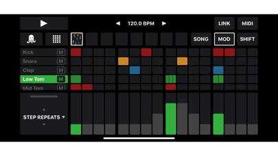 OCTACHRON MIDI Drum Sequencer Schermata dell'app #4