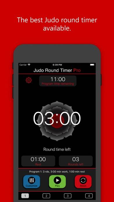 Judo Round Timer Pro capture d'écran