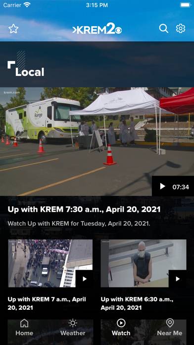 Spokane News from KREM App screenshot