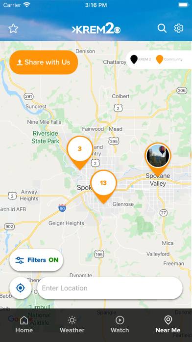 Spokane News from KREM App screenshot