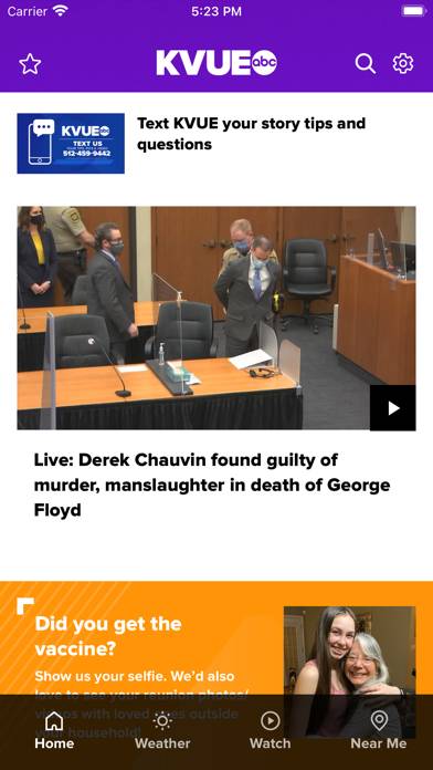 Austin News from KVUE screenshot