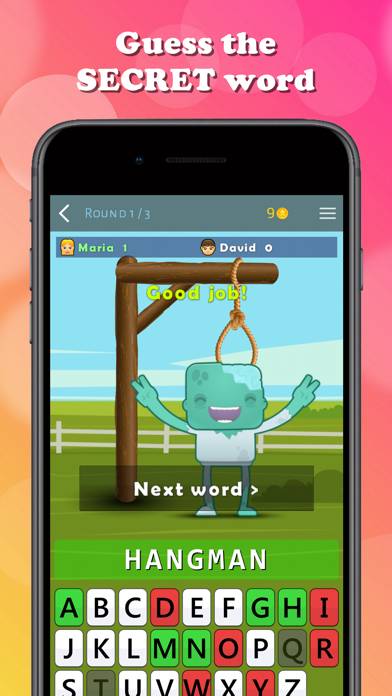 Hangman game App screenshot #2