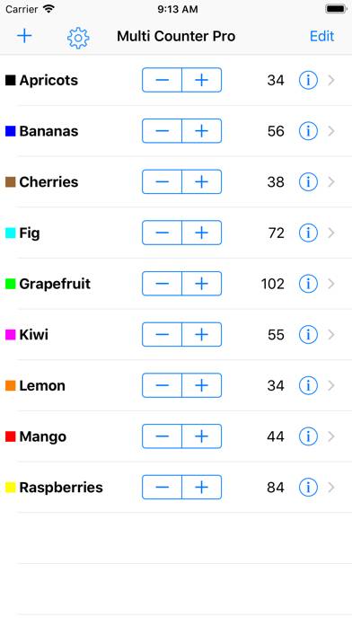 Multi Counter Pro App screenshot #1