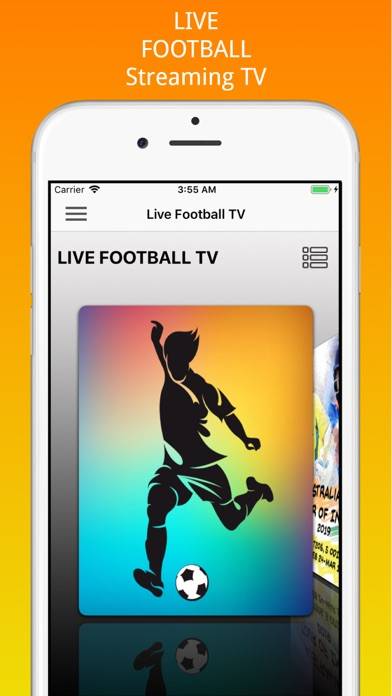 Live Football Streaming Tv Schermata dell'app #2