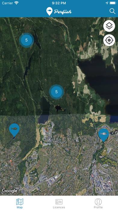 Perfish skärmdump