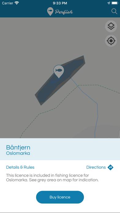 Perfish App skärmdump