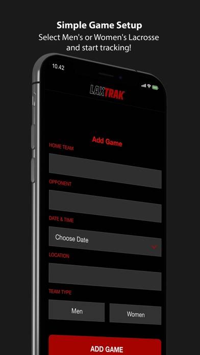 LaxTrak App screenshot #2