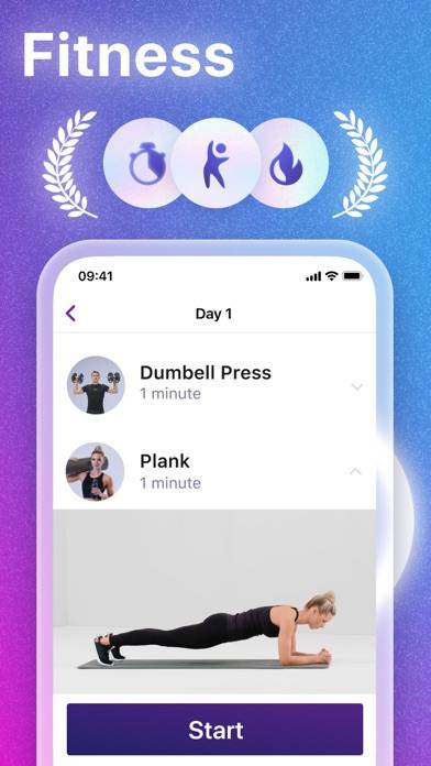 Fitness Verv: Daily Exercise Captura de pantalla de la aplicación #3