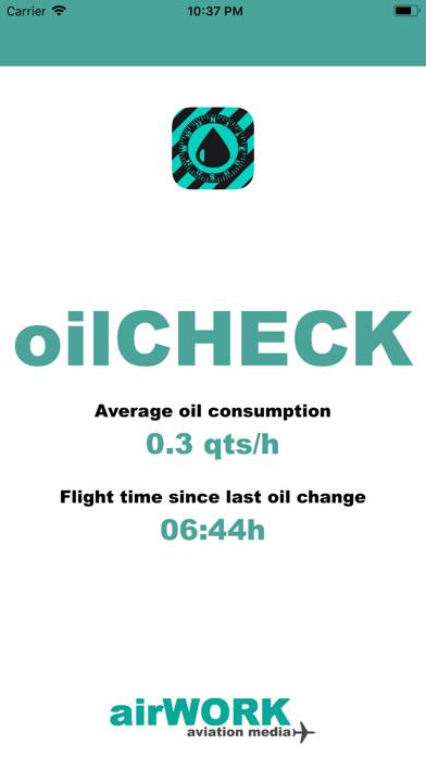 OilCHECK App-Screenshot #1