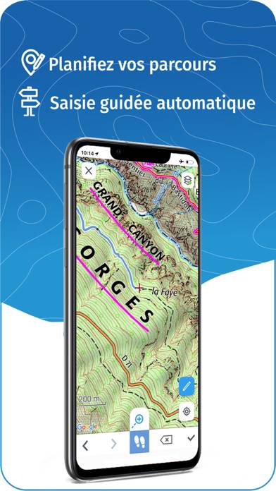 IGNrando' – France hiking maps App screenshot #2