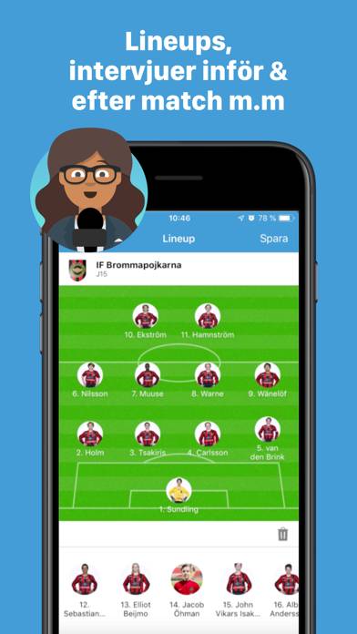 Min Fotboll (officiell) App screenshot #3