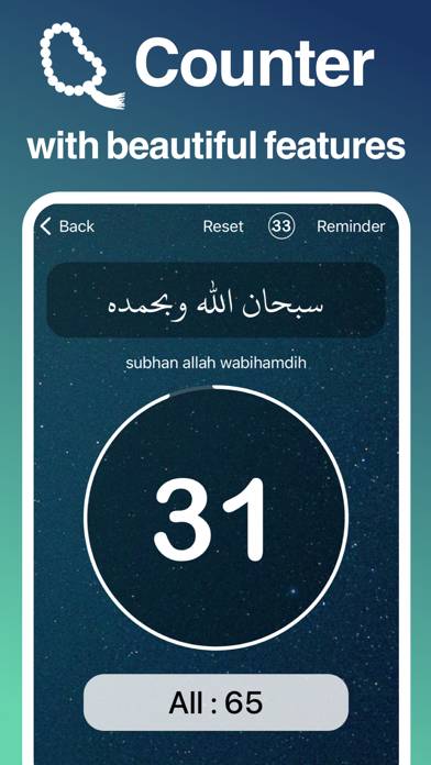 Azkar • اذكار : Athan & Prayer App skärmdump #6