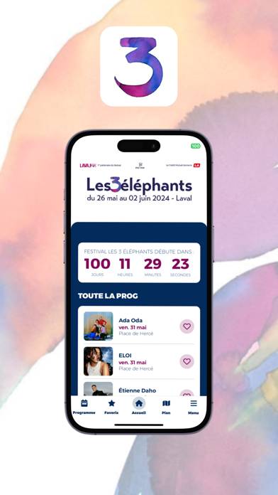Les 3 éléphants App screenshot #1