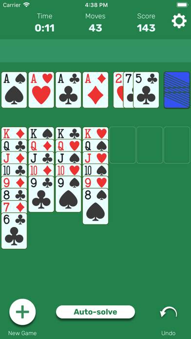 Solitaire (Classic Card Game) Capture d'écran de l'application #2