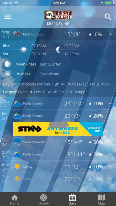 NTV First Alert Weather App screenshot