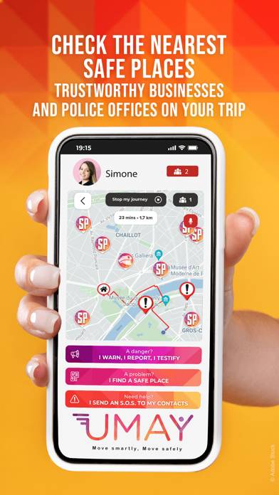 UMAY- Move safely move smartly App screenshot #1