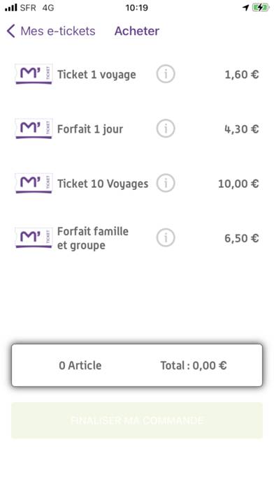 M'Ticket App screenshot #4