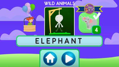 Hangman for Kids. Astrokids Captura de pantalla de la aplicación #4