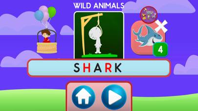 Hangman for Kids. Astrokids Captura de pantalla de la aplicación #6