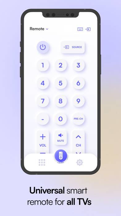 Remote for Samsung Schermata dell'app