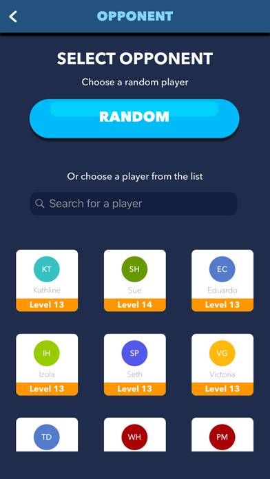 Trivial Multiplayer Quiz captura de pantalla del juego