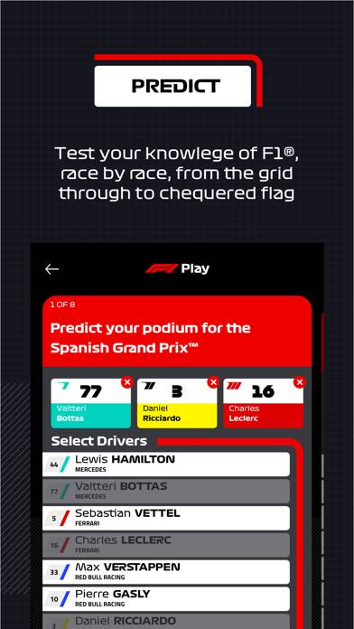 F1 Play Captura de pantalla de la aplicación #3