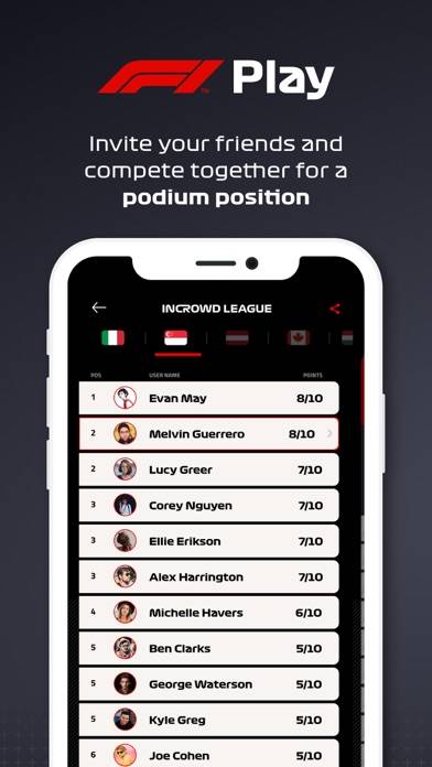 F1 Play Captura de pantalla de la aplicación #6