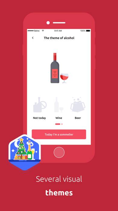 Alcohol Drink Calendar App screenshot #4