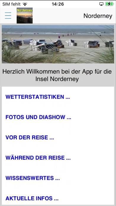 Norderney App für den Urlaub App screenshot #1