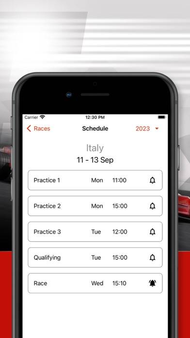 Formula 2024 App screenshot #3