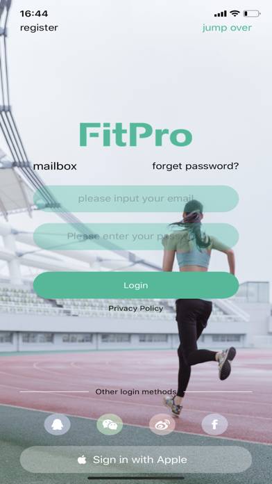 FitPro App skärmdump #1