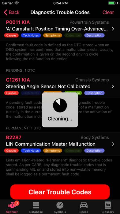 KIA OBD App Capture d'écran de l'application #6