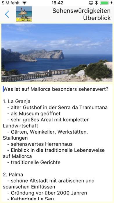 Mallorca App für den Urlaub App screenshot #6