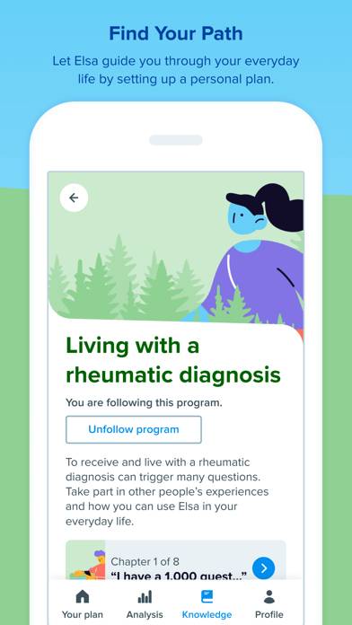 Elsa –Your Rheumatic Companion App screenshot #1