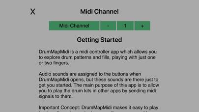 DrumMapMidi App screenshot #2