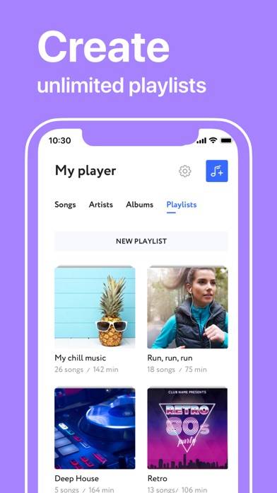 COX WiFi Offline Music Player App screenshot #5