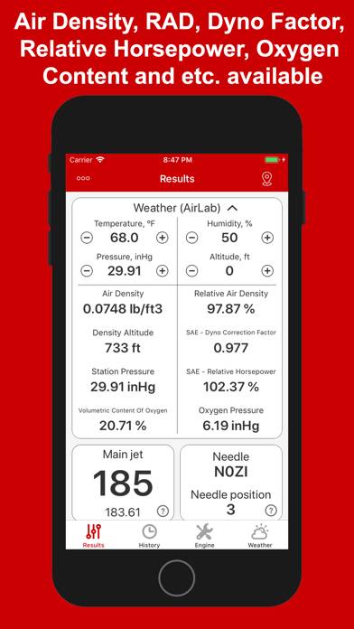 Jetting for GasGas 2T Moto App skärmdump #5