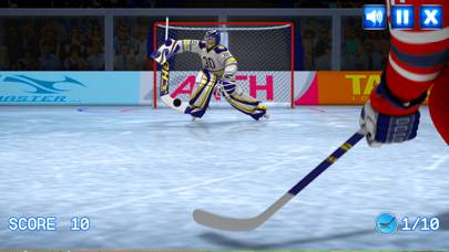 Ice Hockey shoot App skärmdump #1