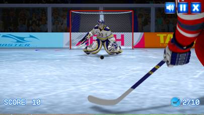 Ice Hockey shoot App skärmdump #2