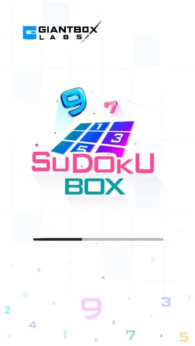 Sudoku Box Puzzle Game App-Screenshot #1