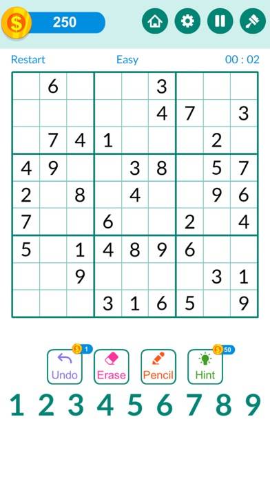 Sudoku Box Puzzle Game Schermata dell'app #3