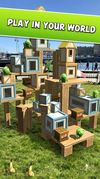 Angry Birds AR: Isle of Pigs Captura de pantalla de la aplicación #2