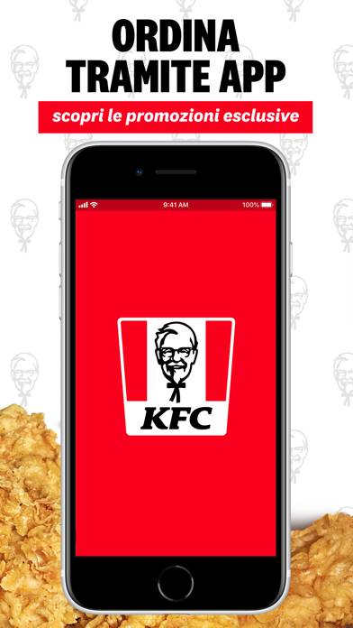 KFC Italia Schermata dell'app #1
