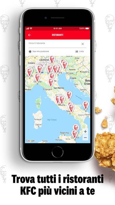 KFC Italia Schermata dell'app #5