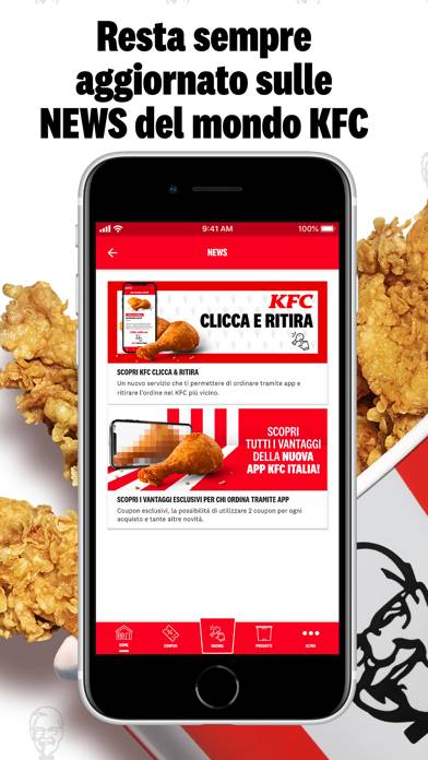 KFC Italia Schermata dell'app #6