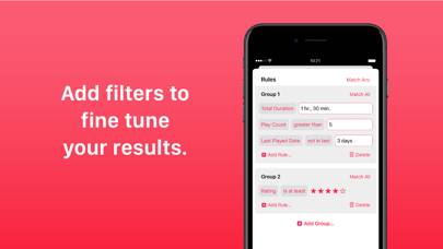 Miximum: Smart Playlist Maker Capture d'écran de l'application #3